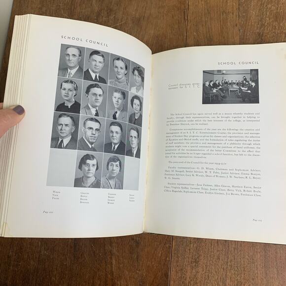 1935 The Obelisk Southern Illinois Normal University SIUC Carbondale IL Yearbook - Picture 12 of 16
